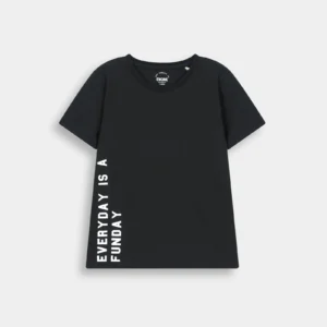 kayvio boys tshirt black