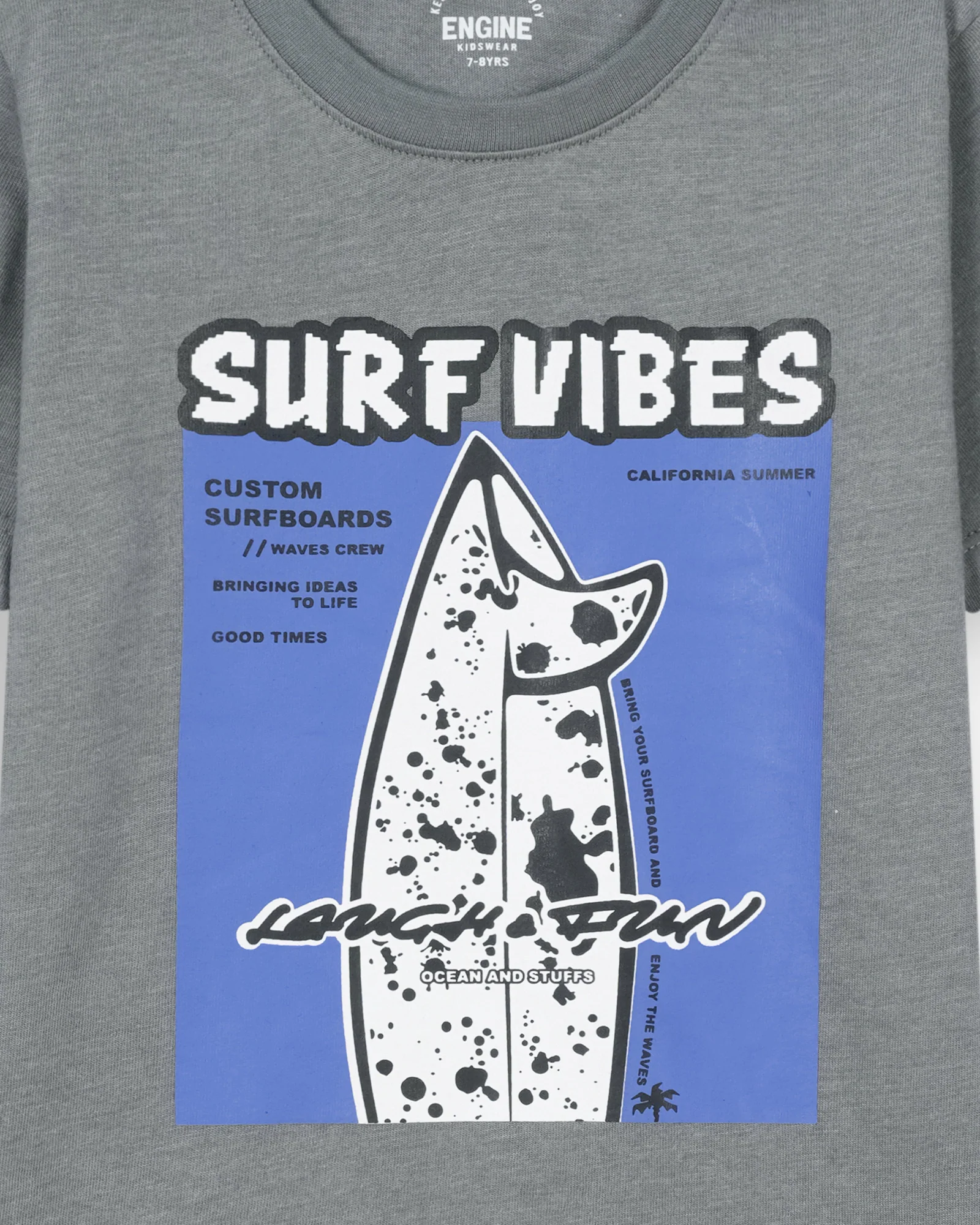 kayvio boys tshirt printed grey kayvio boys tshirt printed grey