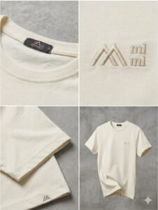 mens t shirt cream