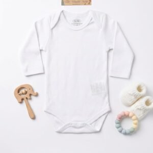 premium interlock long sleeve baby romper | newborn onesie pack of 3