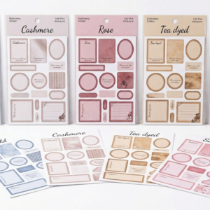 New Arrivals scrapbooking sticker sheets