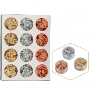 metallic leaf (foil) shakes set